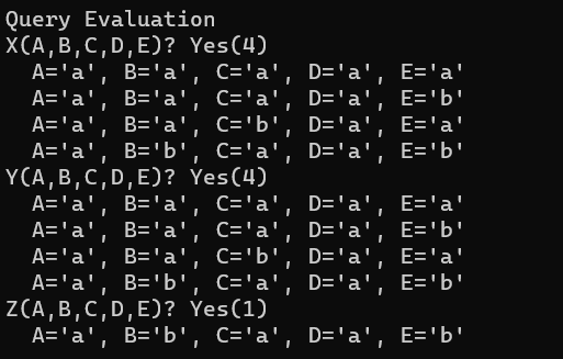 Query Evaluation